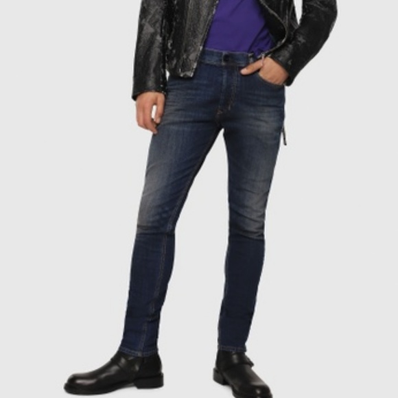 diesel tepphar slim fit jeans